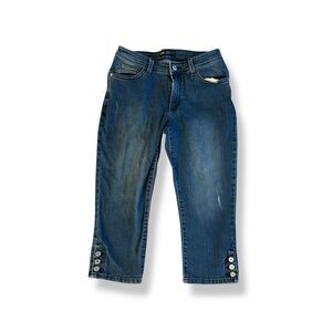 [Lee] Midrise Denim Capris